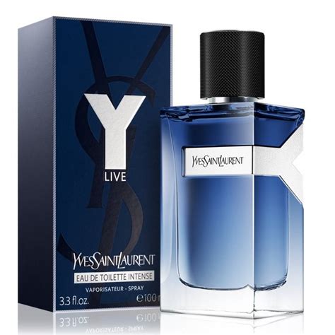 yves saint laurent y live edt intense 60 ml|yves saint laurent intense homme.